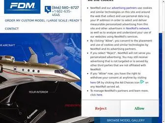 Factorydirectmodels.com(Airplane Models) Screenshot