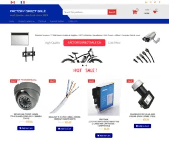 Factorydirectsale.ca(Factory Direct Sale) Screenshot