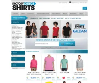 Factorydirectshirts.com(Factory Direct Shirts) Screenshot