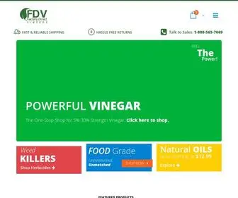 Factorydirectvinegar.com(Factory Direct Vinegar) Screenshot