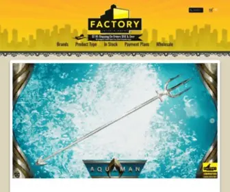 Factoryent.com(Factory Entertainment) Screenshot