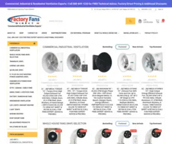 Factoryfansdirect.com(COMMERCIAL) Screenshot