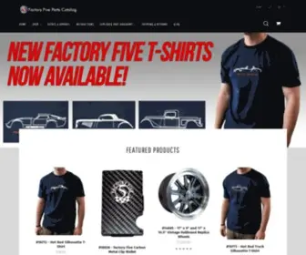 Factoryfiveparts.com(Factory Five Racing Mk4 Roadster) Screenshot