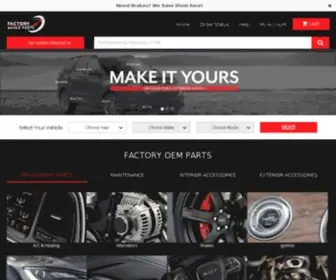 Factorymoparparts.com(Factory Mopar Parts) Screenshot