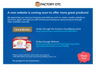 Factoryotc.com(Factoryotc) Screenshot