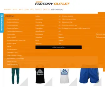 Factoryoutlet.cz(Parkovaná) Screenshot