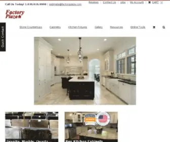 Factoryplaza.com(Granite & Quartz Countertops) Screenshot