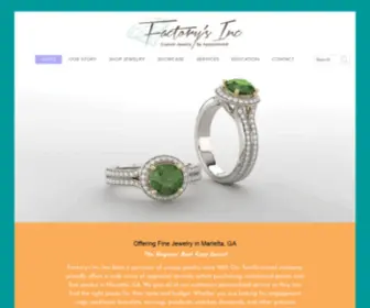 Factorysinc.com(Custom Made Jewelry) Screenshot