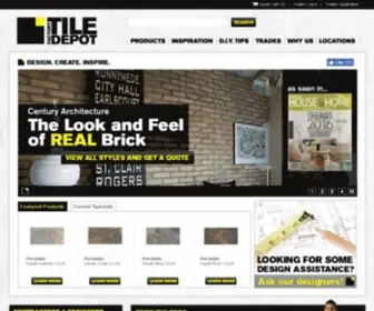 Factorytiledepot.ca(Factory Tile Depot) Screenshot