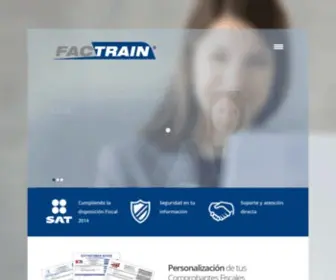 Factrain.com.mx(Facturación Electrónica en Línea) Screenshot