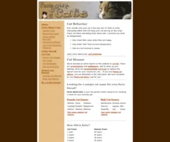 Facts-About-Cats.com(Facts About Cats) Screenshot