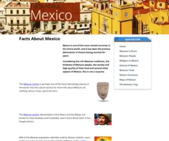 Facts-About-Mexico.com(Facts About Mexico) Screenshot