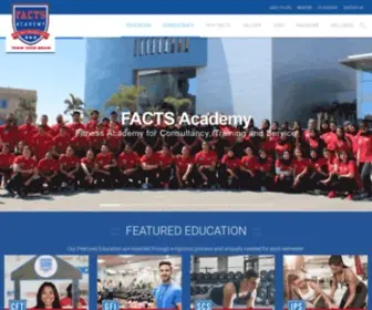 Factsacademy.com(Fitness Academy for Consultancy) Screenshot