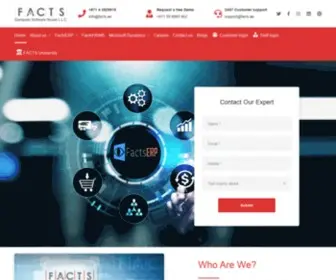 Factscsh.com(ERP Software in Dubai) Screenshot