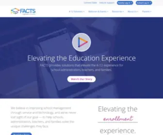 FactsmGt.com(Elevating the Education Experience) Screenshot