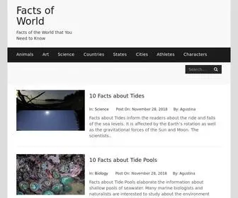 FactsofWorld.com(Facts of World) Screenshot