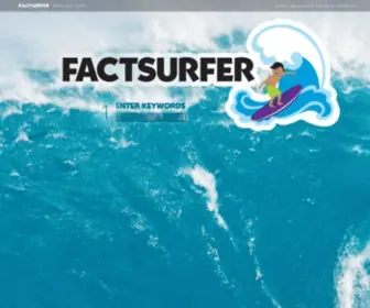 Factsurfer.com(Fact Surfer) Screenshot