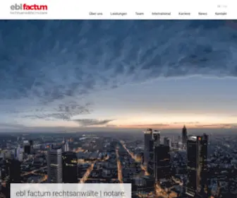 Factum-Legal.com(Startseite) Screenshot