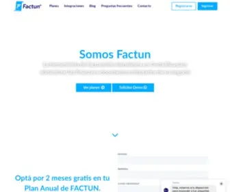 Factun.com(Software de Facturación Electrónica) Screenshot