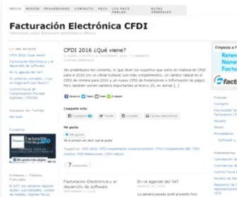 Factura-Electronica-Mexico.com(Factura Electrónica México) Screenshot