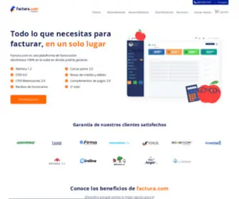 Factura.com(Es la mejor solución para la emisión de comprobantes Fiscales Digitales (CFDI)) Screenshot