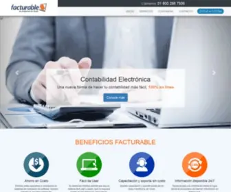 Facturable.com(Tu empresa en línea) Screenshot