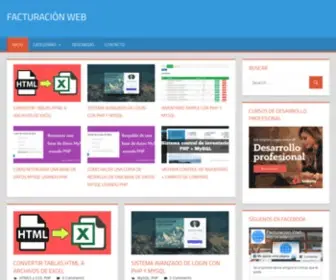 Facturacionweb.site(Facturación Web) Screenshot