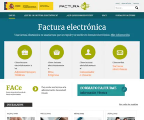 Facturae.es(Factura Electrónica) Screenshot