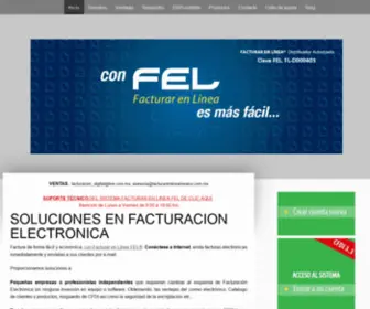 Facturarenlineamexico.com.mx(Facturar en Linea) Screenshot