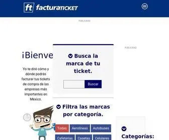 Facturaticket.mx(Factura todos tus tickets) Screenshot