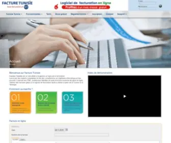 Facture-Tunisie.com(Facture Tunisie) Screenshot