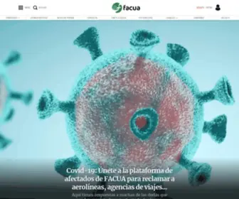 Facua.org(FACUA-Consumidores en Acción) Screenshot