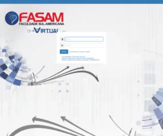 Faculdadefasam.com.br(Gestor Educacional) Screenshot