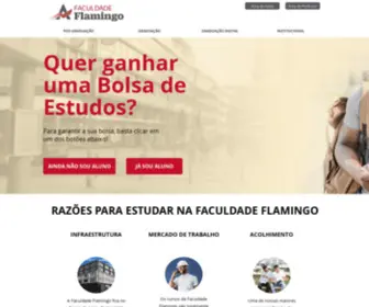 Faculdadeflamingo.com.br(Início) Screenshot