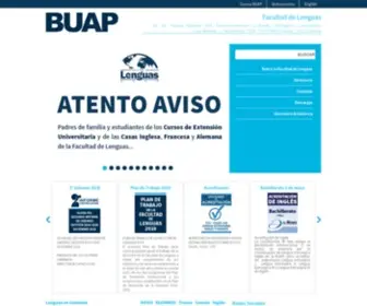 Facultaddelenguas.com(Facultad de Lenguas) Screenshot