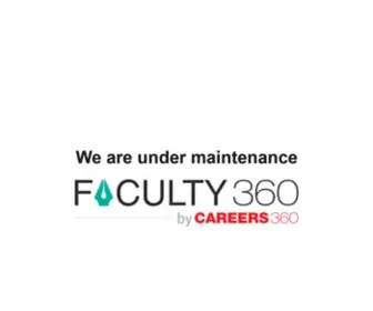 Faculty360.com(Faculty 360) Screenshot