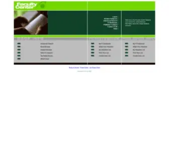 Facultycenter.net(Faculty Center Network) Screenshot