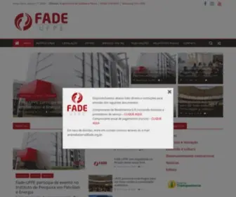 Fade.org.br(Fade-UFPE) Screenshot