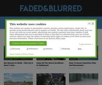 Fadedandblurred.com(Aether Flask) Screenshot