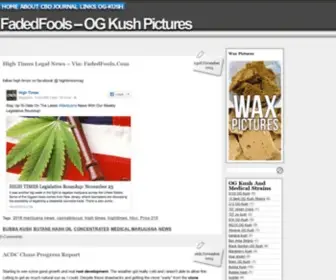 Fadedfools.com(OG Kush Pictures) Screenshot