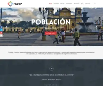 Fadep.org(Familia) Screenshot