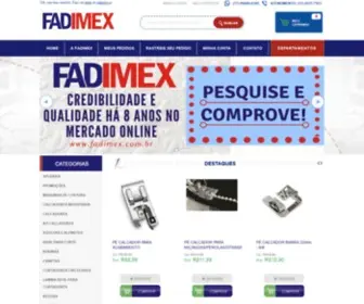 Fadimex.com.br(Máquinas de Costura) Screenshot