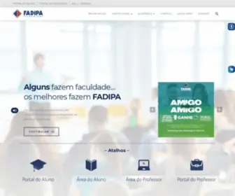 Fadipa.br(Site Oficial da FADIPA) Screenshot