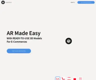 Fadonitech.com(Making Augmented Reality Easy For E) Screenshot