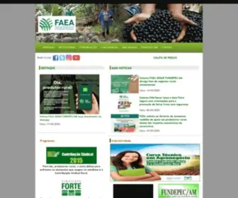 Faea.org.br(Sistema Faea Senar) Screenshot