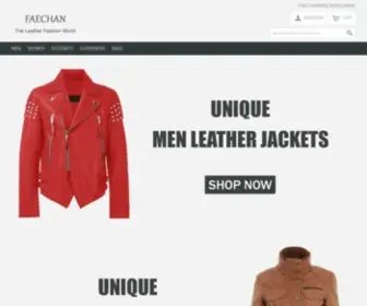 Faechan.com(Supergirl, Superhero Leather Jackets) Screenshot