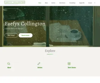 Faefyxcollington.com(Faefyx Collington) Screenshot