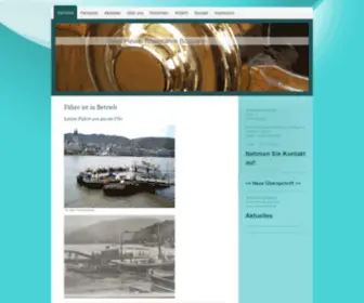Faehre-Boppard.de(Josef Hewel Rheinfähre Boppard) Screenshot