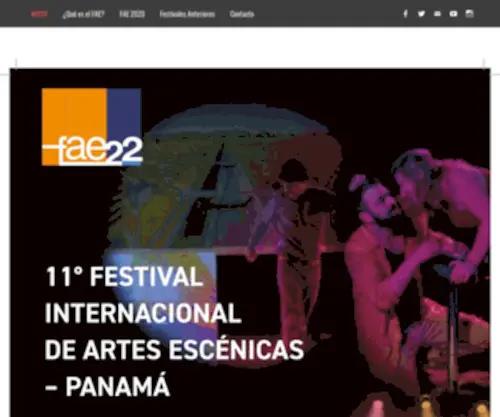 Faepanama.org(FAE 2023) Screenshot