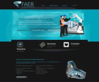 Faer.com.mx(Factory Automation Engineering Resources) Screenshot